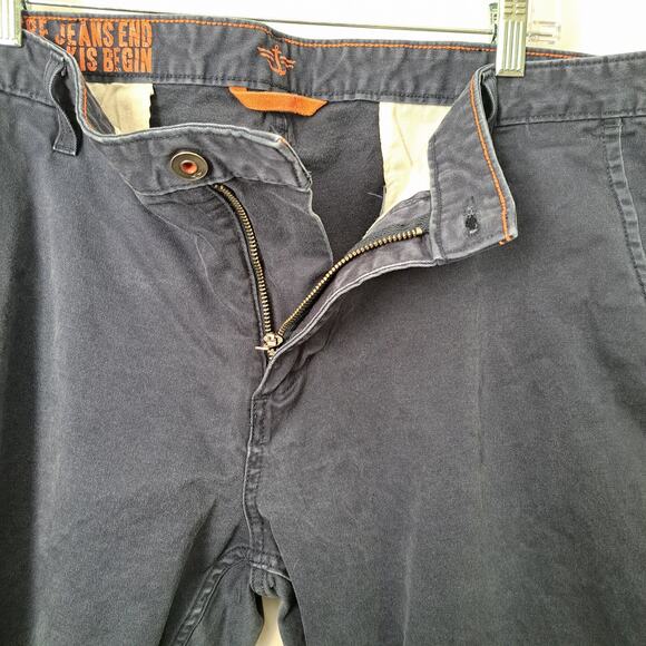 Dockers Casual Athletic Fit Navy Pants Men's 40 x 32 - Picture 3 of 9